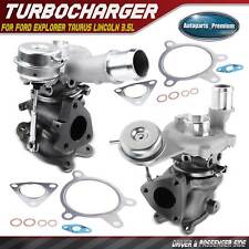 Left Right Turbo Turbocharger For Ford Explorer 13-19 Lincoln 3.5l Mgt1549sl