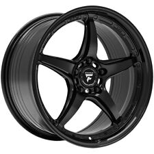 Fittipaldi Fs367b 17x8 5x4.5 35mm Gloss Black Wheel Rim 17 Inch