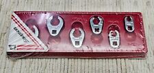 New Snap-on Flare Nut Crowfoot 14 Flank Drive Wrench Set 106tmrh Nos
