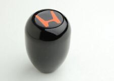 M10 X 1.5mm Black Stick Gear Shift Knob W Red H Emblem For Honda Manual Trans.
