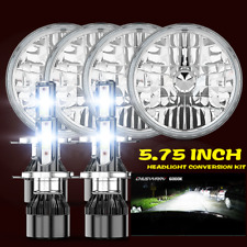 4x 5.75 5-34 Inch Round Led Headlights High-low For Ford Galaxie 500 1962-1974