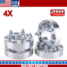 4 Pcs 2 5x5.5 To 6x5.5 Wheel Adapters 5x139.7 To 6x139.7 Fits For Jeep Ford Ram