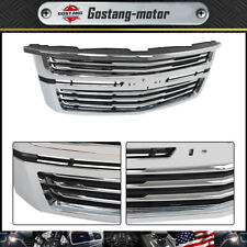 For 2015-2020 Chevy Tahoesuburban Ltz Front Upper Grille Chrome Gm1200704