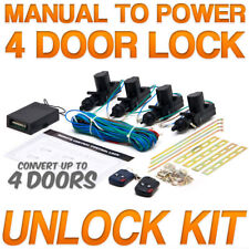 Universal Remote Power Unlock Lock Conversion Kit 234 Car Doors Car Alarms