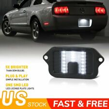 Bright Smd Led License Plate Light Housing Lamp For 2005-2009 Ford Mustang