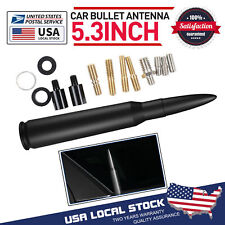 Modigt 5.3 Inch 50cal Black Bullet Antenna For Ford Mustang 1979-2009 Screw