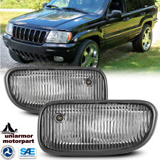 For 1999-2003 Jeep Grand Cherokee Fog Lights Front Bumper Driving Lamps Pair