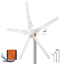 Vevor Wind Turbine Generator Kit 5 Blades Windmill Dc 1224v Charger Controller