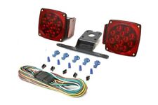 New Rear Led Submersible Trailer Tail Lights Kit Waterproof 25 Wire Harness