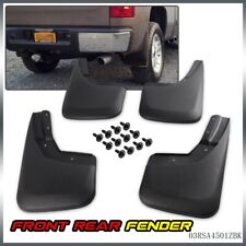 Fit For Silverado Mud Flaps 14-18 Mud Guards Splash Guards Molded Front Rear