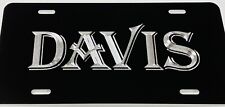 Engraved Custom Personalized Your Name Diamond Etched License Plate Car Tag