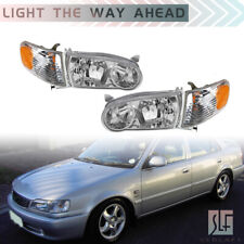 For 2001-2002 Toyota Corolla Wcorner Signal Headlights Headlamp Leftright Side