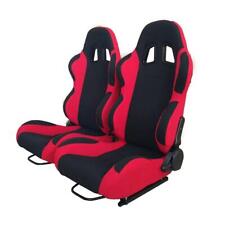 Universal Black Red Racing Seats Double Slide Racing Seat