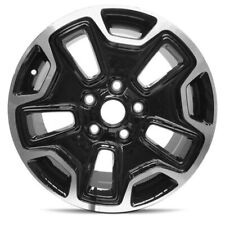 New Wheel For 1999-2010 Jeep Grand Cherokee 17 Inch Machined Black Alloy Rim