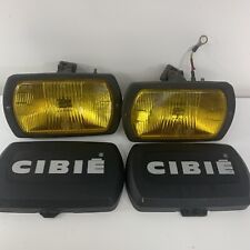 Cibie Type 95i Amber Yellow Fog Lamps Genuine Pair With Covers