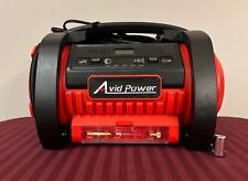 Avid Power Tire Inflator Portable Air Compressor 12v Dc Car 110 Ac Deflator