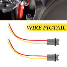 2x T10 194 921 Bulb Socket Dome Side Marker Light Harness Wire Plug Connectors