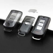 Clear Fob Case Cover For Mitsubishi Lancer Mirage Remote Smart Key 3 4 Buttons
