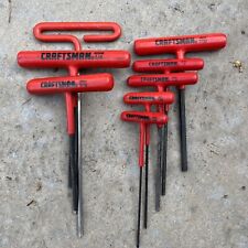 Craftsman Red T-handle Hex Torx 7 Pc Set 46545