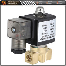 14 Npt 110-120v Air Suspension Valve Brass Electric Solenoid Air Nc For Horn