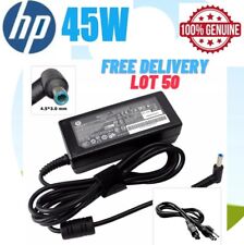 Lot 50 Oem Hp 45w Blue Tip Laptop Ac Adapter Power Supply Charger