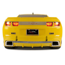 Rear Laser Mesh Valance Trim For 10-13 Camaro Rs Wrs Ground Effects Polished
