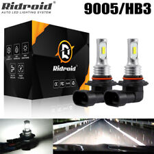 9005 Led Headlight Super Bright Bulbs Kit White 6500k 8000lm Highlow Beam New