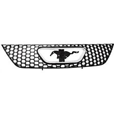 Grille For 99-2004 Ford Mustang Textured Black Plastic