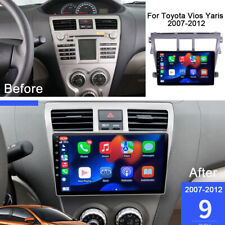 For Toyota Vios Yaris 2007-2012 Android 13 Car Gps Radio Stereo Bt Carplay 232g