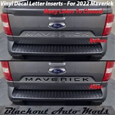 Tailgate Decal Letters For All New 2022-2024 Ford Maverick Pickup Truck