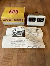 1960s Stewart Warner Amp Oil Pressure Under Dash Gauges 43630 Panel Kit 366-fj