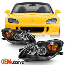 Fits 2000-2003 Honda S2000 Amber Projector Hid Xenon Headlights Replacement Pair