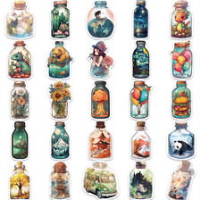 50pcs Bottles Of Big World Graffiti Stickers Anime Book Diy Creative Decorative