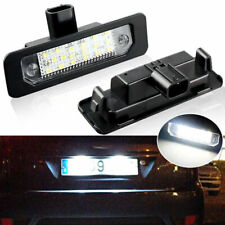 2pcs Full Led License Plate Tag Light For Ford Mustang Focus Fusion Flex Taurus