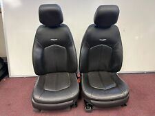 2013 Cadillac Cts Sedan Front Leather Bucket Seats Black In Color