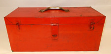 Vintage 1960s Snap-on Kra-25 Red Metal Tool Box No Tray Made In Usa