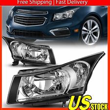 Headlight Headlamps For Cruze Driver 2011-2015 Chevrolet And Passenger Side