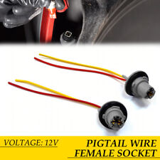 Universal Pigtail Wire Female Socket 194 W5w Pgs Front Side Marker Light Plug