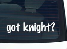 Got Knight Car Decal Bumper Sticker Vinyl Funny Last Name Window Pride