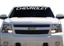 1 Fits Chevrolet Chevy Windshield Banner Decal Sticker Tahoe Silverado 30x3