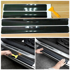 Carbon Fiber Car Door Sill Plate Protector Entry Sticker 2023 Parts Accessories