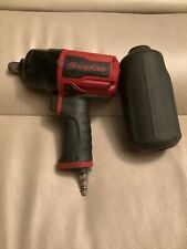 Snap-on Pt850 Impact Air Gun Wrench Pneumatic Automotive Tool 12 Drive Usa Red