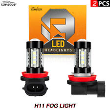 For Acura Tl 2007-2014 Led Fogdriving Bulb H11 Fog Light Bright White 6000k