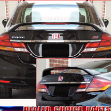 2012 2013 2014 2015 Honda Civic 4d Si Factory Style Spoiler Wing Wl Gloss Black