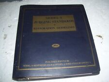 Model A Judging Standards 150 Pages- 6 Pics Shown- Condition Good