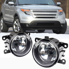 For Ford Explorer 2011-2015 Clear Lens Pair Bumper Fog Light Lamp Oe Replacement