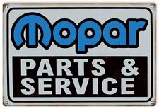 Reproduction Mopar Parts Service Sign