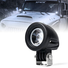 Xprite 2 Inch 10w Led Round Work Light Spot Beam Offroad Driving Fog Lamp