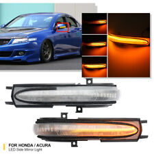 For Honda Accord Hybrid Acura Tsx Sequential Led Side Mirror Turn Signal Light