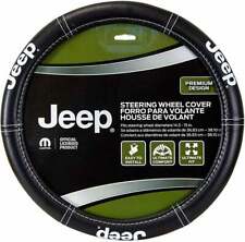 Brand New Official Licensed Jeep Logo Car Truck Van Steering Wheel Cover